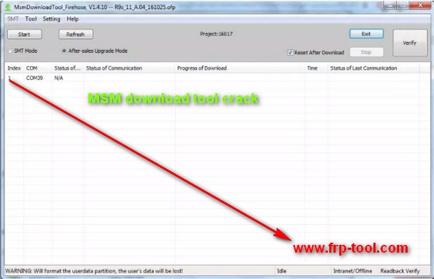 msm download tool oppo a57